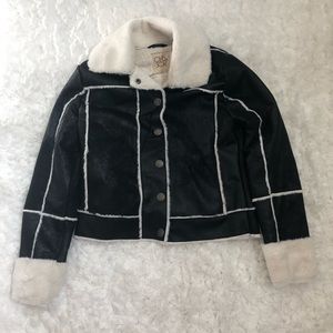 Chaser faux fur lined jacket